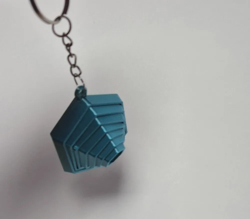 Hexagon Fidget Keychain